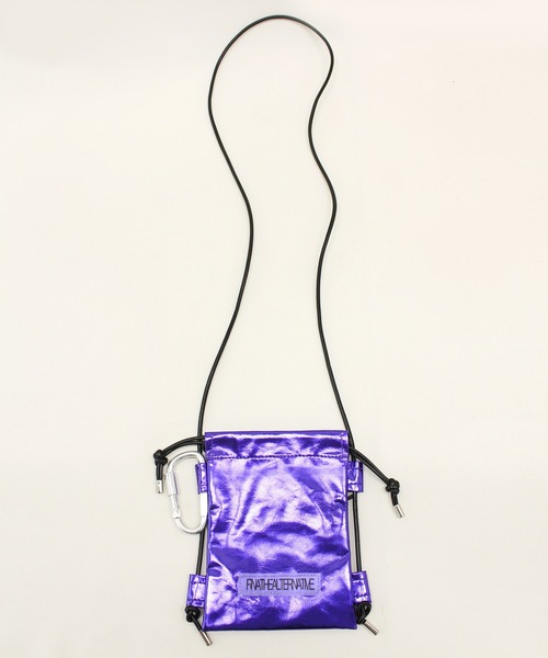 RNA(アールエヌエー)の「E5054 カラビナツキミニショルダー(ショルダーバッグ・レディース・ブルー/その他/レオパード/ピンク・FREE)」の5枚目の写真