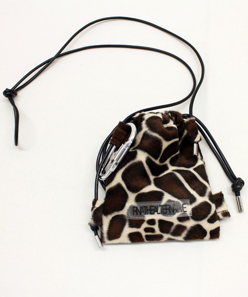 RNA(アールエヌエー)の「E5054 カラビナツキミニショルダー(ショルダーバッグ・レディース・ブルー/その他/レオパード/ピンク・FREE)」の10枚目の写真