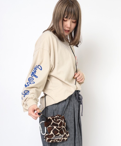 RNA(アールエヌエー)の「E5054 カラビナツキミニショルダー(ショルダーバッグ・レディース・ブルー/その他/レオパード/ピンク・FREE)」の11枚目の写真