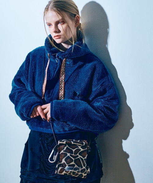 RNA(アールエヌエー)の「E5054 カラビナツキミニショルダー(ショルダーバッグ・レディース・ブルー/その他/レオパード/ピンク・FREE)」の12枚目の写真