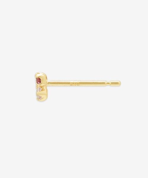 ESTELLE(エステール)の「K10 イエローゴールド キュービックジルコニア ピアス ESTELLE/エステール(ピアス(両耳用)・レディース・イエローゴールド・-)」の5枚目の写真