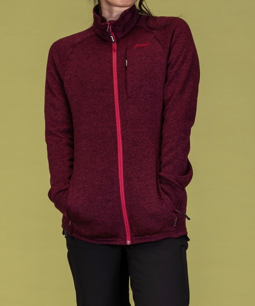phenix outdoor(フェニックスアウトドア)の「phenix OUTDOOR(フェニックスアウトドア) レディース アウトドア フリースジャケット (保温 / 吸水速乾)(その他アウター・レディース・ブラック/ヘザーグレー/マジェンタ・M/L)」の21枚目の写真