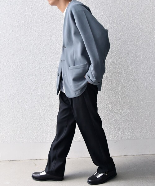 【セール】SHIPS any: 〈洗濯機可能〉ソフトダンボール ウォーム ノーカラー リラックス ジャケット◇（ノーカラージャケット）｜SHIPS any（シップス エニィ）