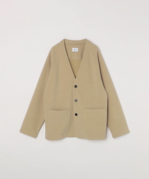 【セール】SHIPS any: 〈洗濯機可能〉ソフトダンボール ウォーム ノーカラー リラックス ジャケット◇（ノーカラージャケット）｜SHIPS any（シップス エニィ）