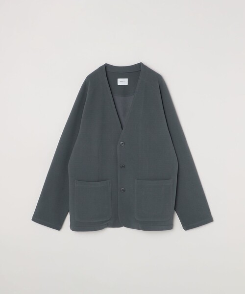 【セール】SHIPS any: 〈洗濯機可能〉ソフトダンボール ウォーム ノーカラー リラックス ジャケット◇（ノーカラージャケット）｜SHIPS any（シップス エニィ）