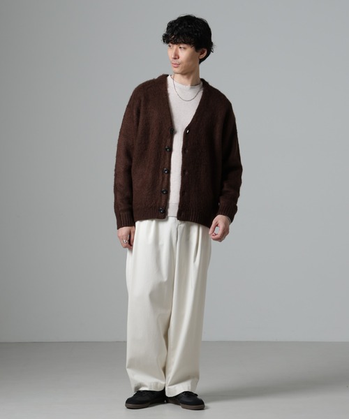 NANO universe（ナノユニバース）の「モヘヤライクニットカーディガン