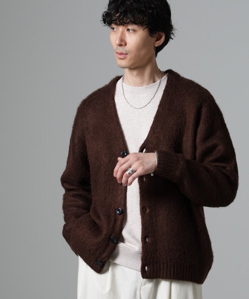 NANO universe（ナノユニバース）の「モヘヤライクニットカーディガン