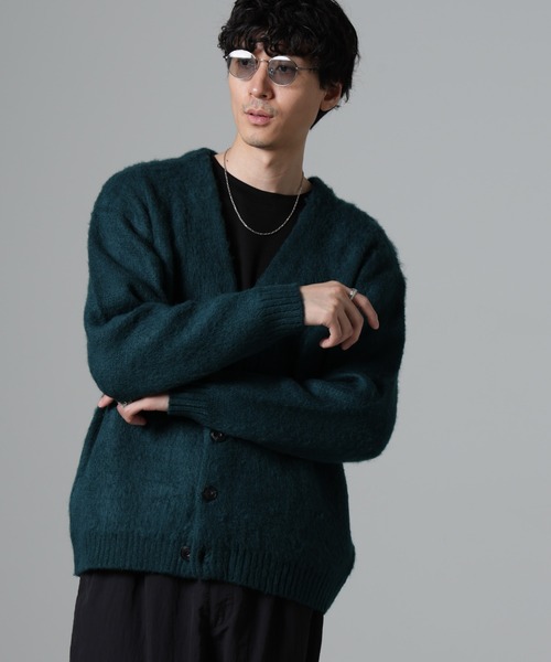 NANO universe（ナノユニバース）の「モヘヤライクニットカーディガン