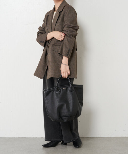 セール】SEAU/バケツトートレザーバッグ/軽量/WEB限定（トートバッグ