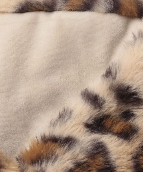 LOWRYS FARM（ローリーズファーム）の「サシコミリボンティペット　 138951（マフラー・レディース・アイボリー/ブラック/ブラウン・FREE）」の9枚目の写真