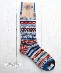 CHUP(チュプ) "HAPPY HOLIDAYS(ハッピーホリデイズ)" ソックス　2024-25年秋冬☆数量限定生産