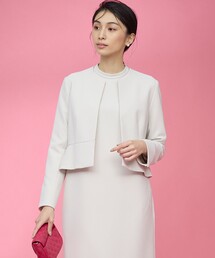 コンフォータブルドレープ ノーカラージャケット
