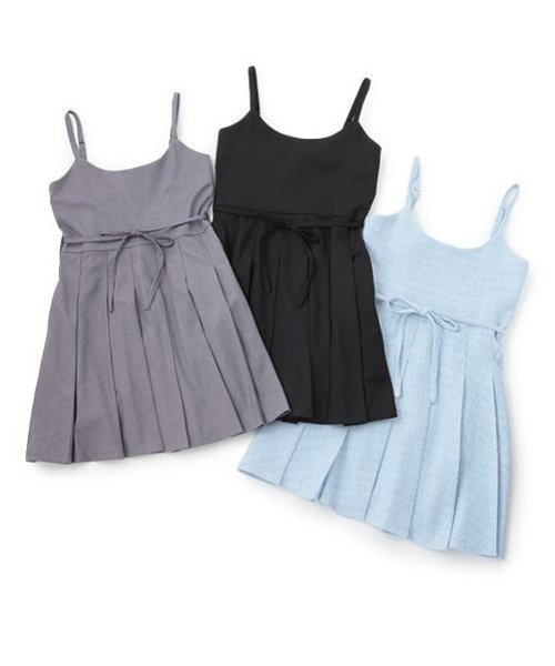 by LOVEiT（バイラビット）の「ベルトつきキャミワンピース（ワンピース・キッズ・サックスブルー/ブラック/グレー・120cm/130cm/140cm/150cm/160cm）」の16枚目の写真
