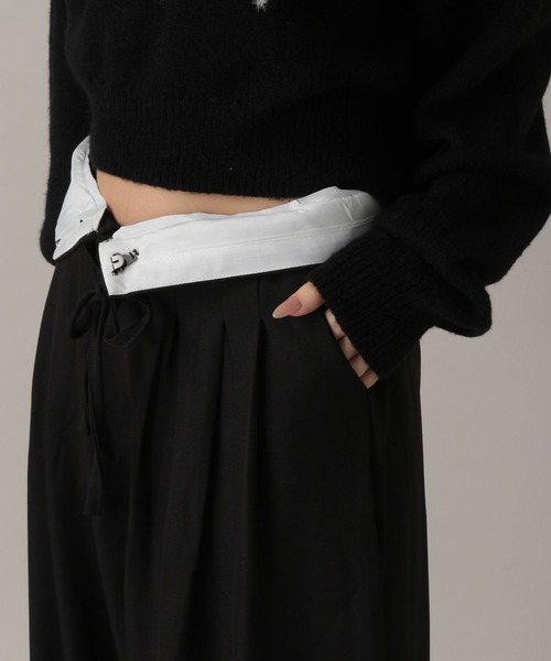 FOREVER 21(フォーエバー トゥエンティーワン)の「【2024FW】タックワイドパンツ(その他パンツ・レディース・ブラック/ブラウン/グレー・MEDIUM/SMALL)」の22枚目の写真