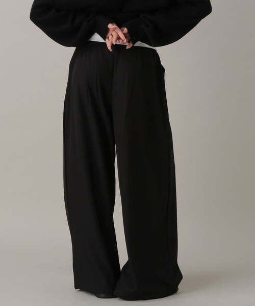 FOREVER 21(フォーエバー トゥエンティーワン)の「【2024FW】タックワイドパンツ(その他パンツ・レディース・ブラック/ブラウン/グレー・MEDIUM/SMALL)」の7枚目の写真