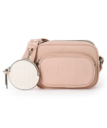 Guess | LYA Mini Double Zip Crossbody(ショルダーバッグ)