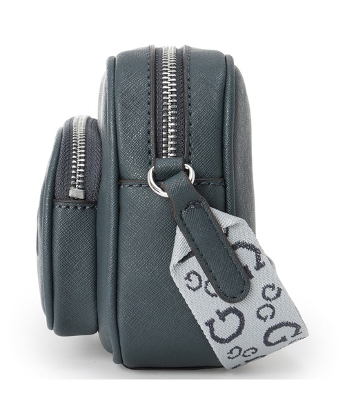 Guess(ゲス)の「LYA Mini Double Zip Crossbody(ショルダーバッグ・レディース・ブラック/ライトピンク/ストーン/ネイビー・ONE SIZE)」の6枚目の写真