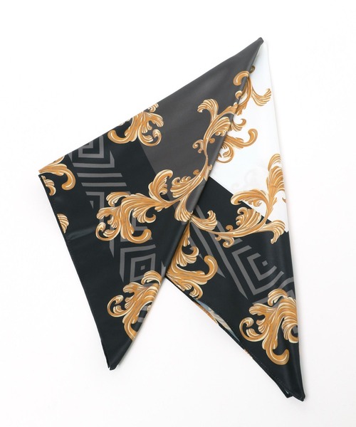 HARE（ハレ）の「アソートガラスカーフ(HARE)（バンダナ/スカーフ・メンズ・ブラック×ブルー/ブラック×ホワイト/レッド系その他/グレー系その他/ブラック系その他・FREE）」の15枚目の写真