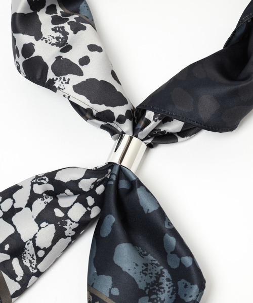 HARE（ハレ）の「アソートガラスカーフ(HARE)（バンダナ/スカーフ・メンズ・ブラック×ブルー/ブラック×ホワイト/レッド系その他/グレー系その他/ブラック系その他・FREE）」の12枚目の写真