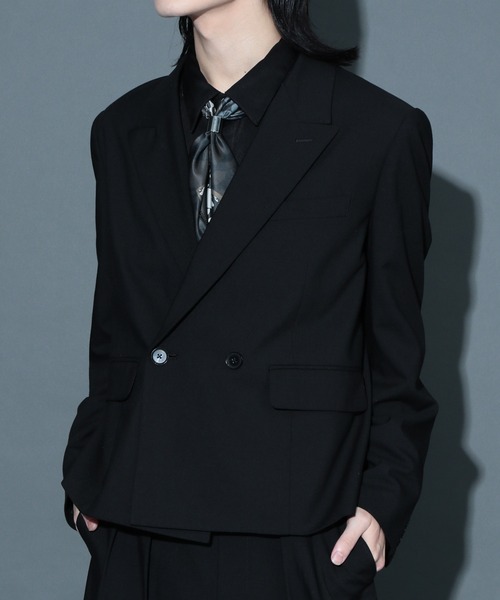 HARE（ハレ）の「アソートガラスカーフ(HARE)（バンダナ/スカーフ・メンズ・ブラック×ブルー/ブラック×ホワイト/レッド系その他/グレー系その他/ブラック系その他・FREE）」の22枚目の写真