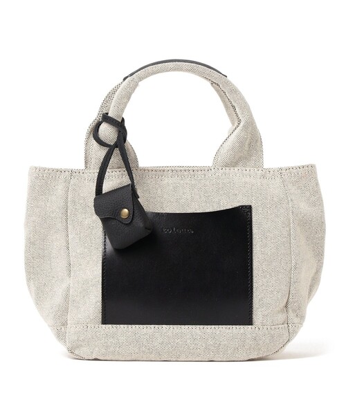 Ray BEAMS(レイビームス)の「toleur / レザー ポケット トートバッグ(トートバッグ・レディース・ブラック/ブラウン・ONE SIZE)」の10枚目の写真