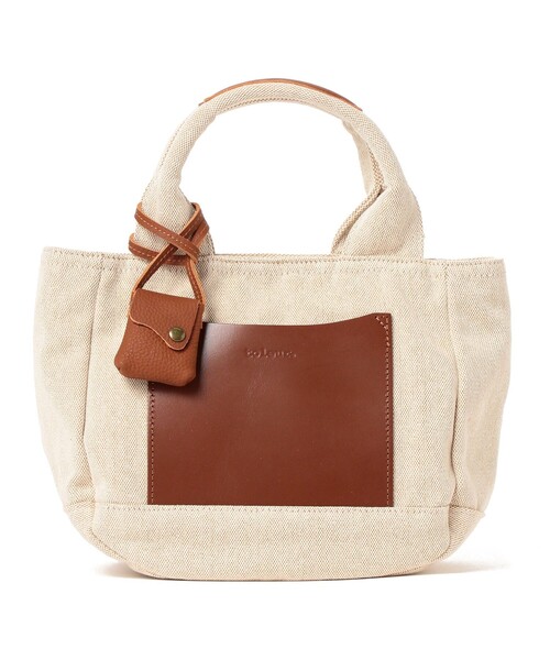 Ray BEAMS(レイビームス)の「toleur / レザー ポケット トートバッグ(トートバッグ・レディース・ブラック/ブラウン・ONE SIZE)」の19枚目の写真