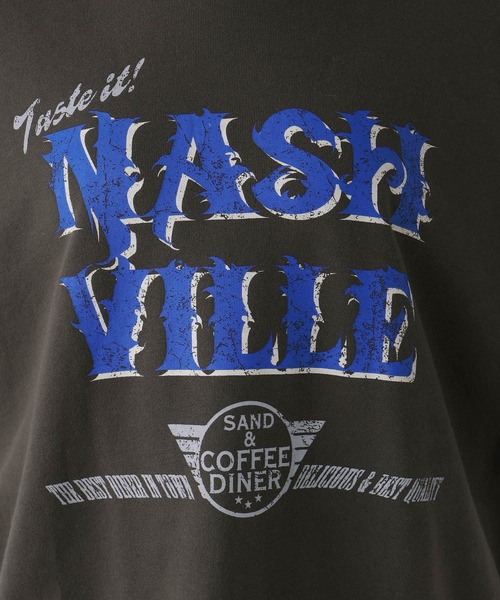 RAGEBLUE（レイジブルー）の「ヴィンテージライク/ロックプリントスウェット（スウェット・レディース・ホワイト/スミクロ・FREE）」の17枚目の写真