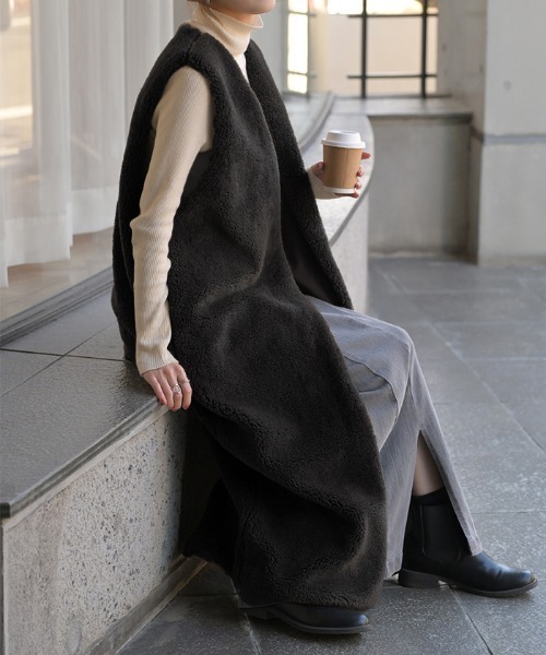 unliens ボアロングベスト unliens ボアロングベスト unliens ボアロングベスト ボアロングベスト