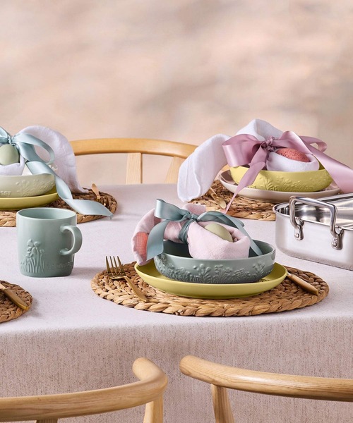 Le Creuset（ルクルーゼ）の「スフィア・ディッシュ 18cm スプリング