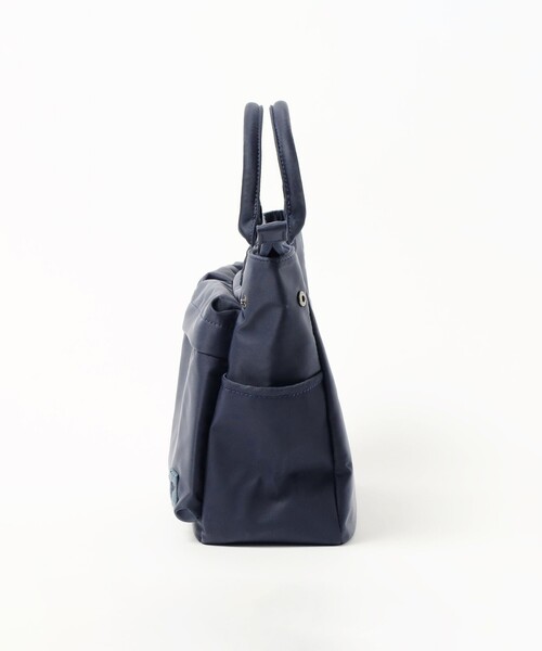 BEAMS GOLF（ビームスゴルフ）の「B.G.THREE / ヘルメット カートバッグ（トートバッグ・メンズ・ネイビー/ブラック・ONE SIZE）」の5枚目の写真