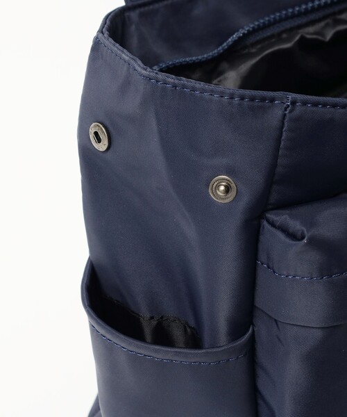 BEAMS GOLF（ビームスゴルフ）の「B.G.THREE / ヘルメット カートバッグ（トートバッグ・メンズ・ネイビー/ブラック・ONE SIZE）」の8枚目の写真