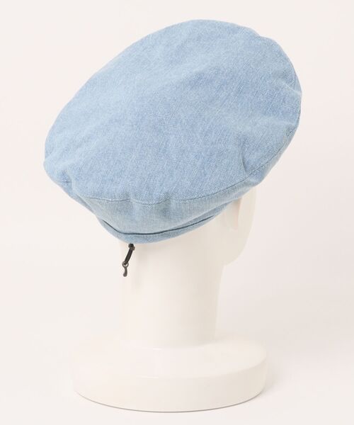 NEW ERA(ニューエラ)の「ニューエラレディース ベレー帽 BERET カーキスウェットバンド(ハンチング/ベレー帽・メンズ・ブルー・L/XL/S/M)」の6枚目の写真