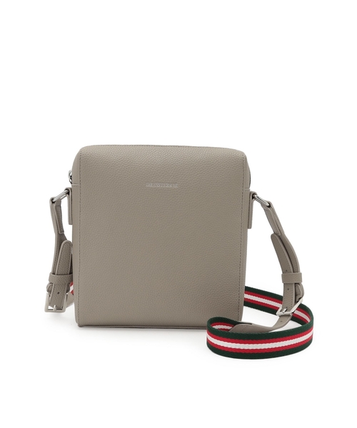 DRESSTERIOR（ドレステリア）の「【撥水仕様】シュリンクレザー ショルダーバッグ（ショルダーバッグ・メンズ・ブラック/ホワイト/ブラウン系その他・00）」の5枚目の写真