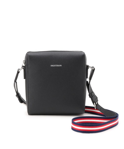 DRESSTERIOR（ドレステリア）の「【撥水仕様】シュリンクレザー ショルダーバッグ（ショルダーバッグ・メンズ・ブラック/ホワイト/ブラウン系その他・00）」の6枚目の写真