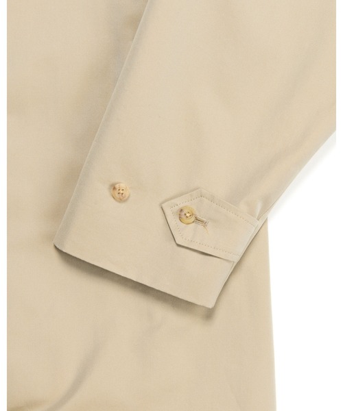 SOPHNET.（ソフネット）の「BALMACHAAN COAT（ステンカラーコート・メンズ・ベージュ/ネイビー・MEDIUM/LARGE/SMALL/X-LARGE）」の12枚目の写真