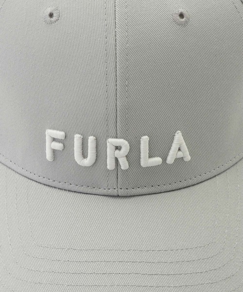 FURLA（フルラ）の「キャップ ロゴ立体刺繍（キャップ・レディース・ブラック/オフホワイト/グレー/ベージュ/オレンジ・M）」の13枚目の写真
