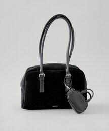 Chico | 【タブレット収納可】ミニポーチ付きビッグボストンバッグ(ボストンバッグ)