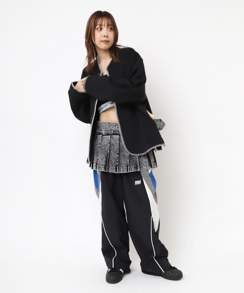 RNA(アールエヌエー)の「R4310 スウィッチングイージートレパン(その他パンツ・レディース・ブルー/ブラック/ベージュ・MEDIUM)」の4枚目の写真
