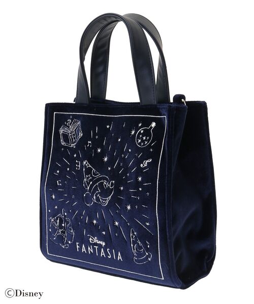 メゾンドフルール　ファンタジア　トートバッグ　タグ付き セール】チェリー刺繍パイピングスクエアトートバッグ（トート