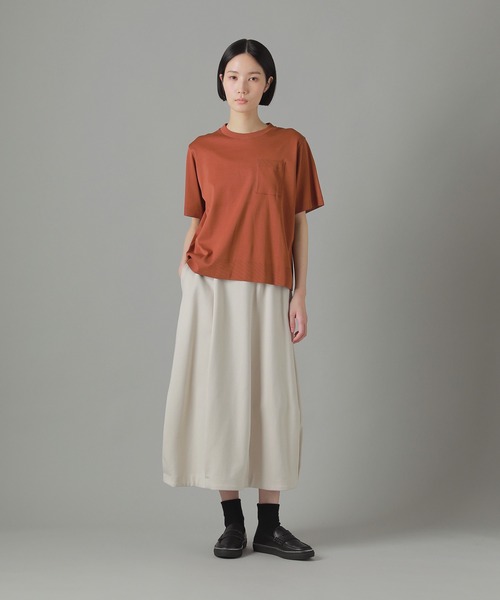 ZUCCa（ズッカ）の「CNポンチ / スカート / (O)（スカート・レディース・ベージュ/ライトブルー/ブラック・M size）」の6枚目の写真