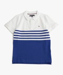TOMMY HILFIGER | BOYS カラーブロックショートスリーブポロシャツ(ポロシャツ)