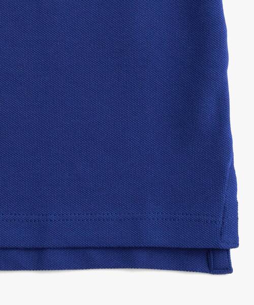 TOMMY HILFIGER(トミーヒルフィガー)の「BOYS カラーブロックショートスリーブポロシャツ(ポロシャツ・キッズ・ブルー・150cm/130cm/140cm/160cm)」の5枚目の写真