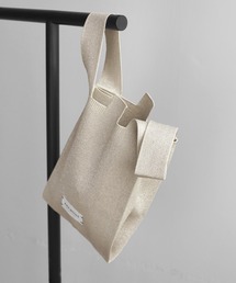 ANEMONE（アネモネ）の「ラメニットトートバッグ[S]（ショルダーバッグ）」