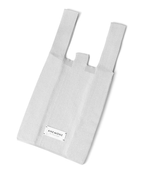 ANEMONE（アネモネ）の「ラメニットトートバッグ[S]（ショルダーバッグ・レディース・グリーン/ライトピンク/ブラック/ライトイエロー/シルバー/カーキ/シャンパン・FREE）」の11枚目の写真