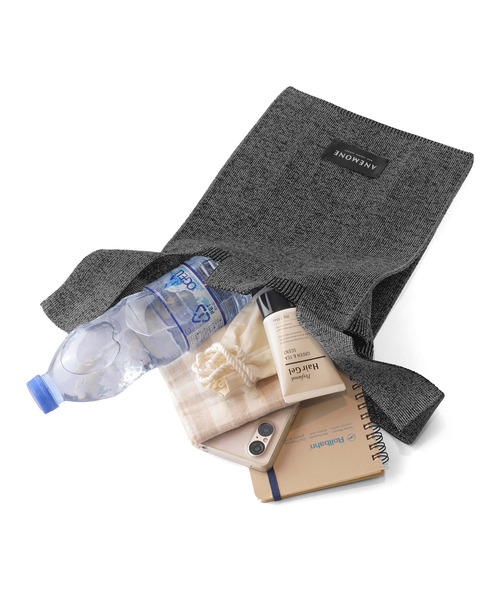 ANEMONE（アネモネ）の「ラメニットトートバッグ[S]（ショルダーバッグ・レディース・グリーン/ライトピンク/ブラック/ライトイエロー/シルバー/カーキ/シャンパン・FREE）」の16枚目の写真