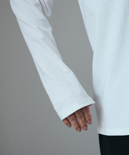 SALON adam et rope'(サロン アダム エ ロペ)の「【duft(ドゥフト) for SALON】フラワーフォトプリントロンT(Tシャツ/カットソー・レディース・チャコールグレー/ホワイト/ホワイト系その他4/ホワイト系その他2/ホワイト系その他/ホワイト系その他3・FREE)」の10枚目の写真