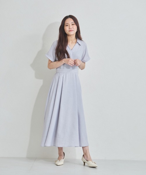 セール】新色追加 ZOZO限定 2025新作 ドルマンシャツワンピース
