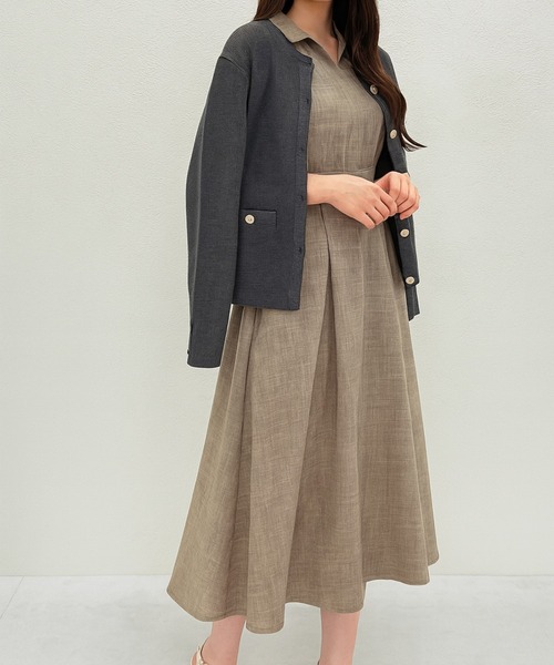 セール】新色追加 ZOZO限定 2025新作 ドルマンシャツワンピース