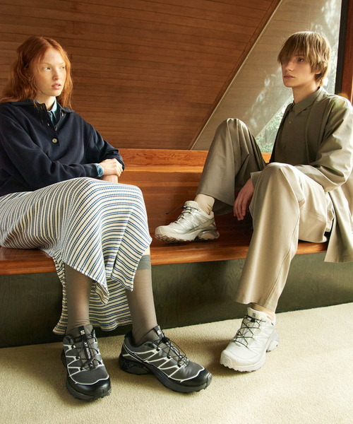 SALOMON（サロモン）の「『23-25サイズ』SALOMON　Exclusive XT-PATHWAY GTX（スニーカー・レディース・ホワイト・23.5/24/23/25/24.5）」の4枚目の写真