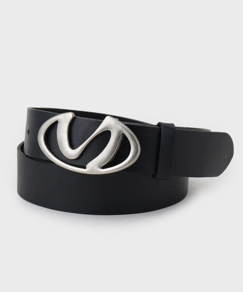 tk.TAKEO KIKUCHI（ティーケータケオキクチ）の「デザインバックルベルト（ベルト・メンズ・ブラック系・00）」の2枚目の写真